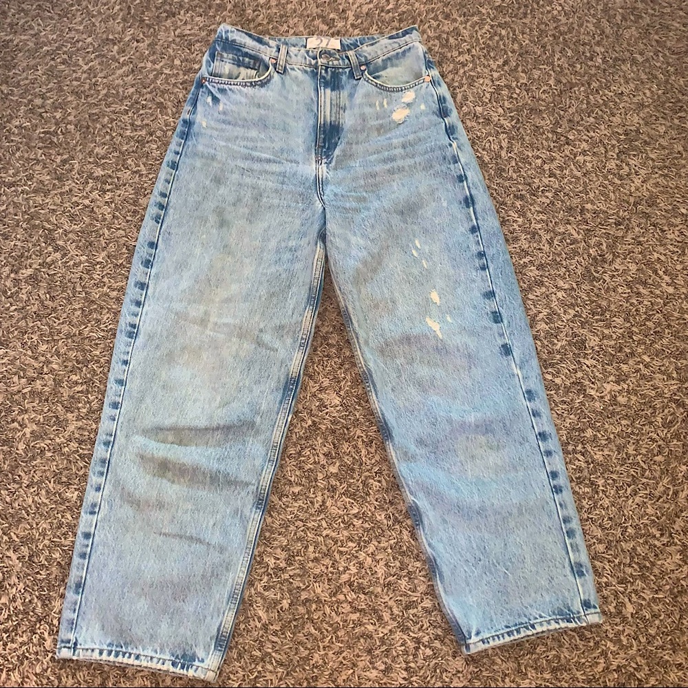 Free People “Frank Dad Jeans”